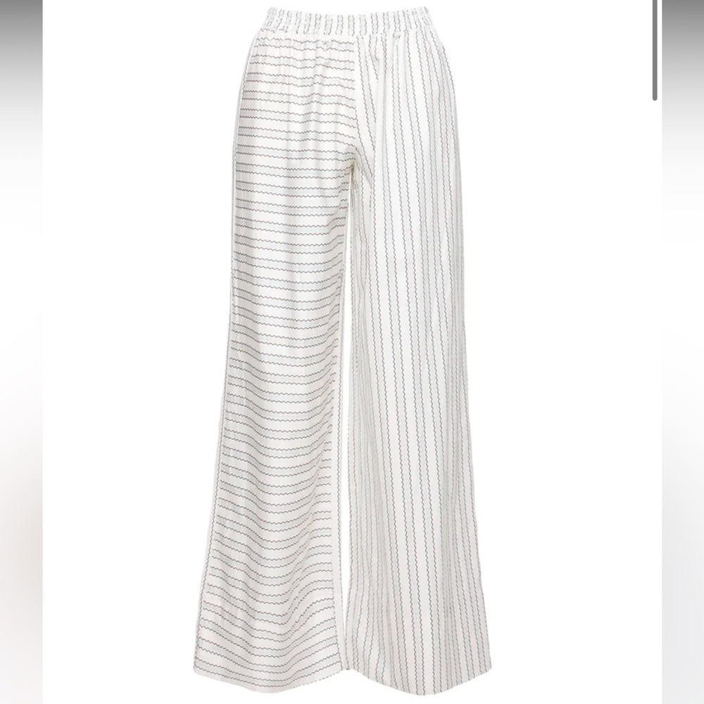 Princess Polly Boarder Pants White Stripe - Picture 3 of 3